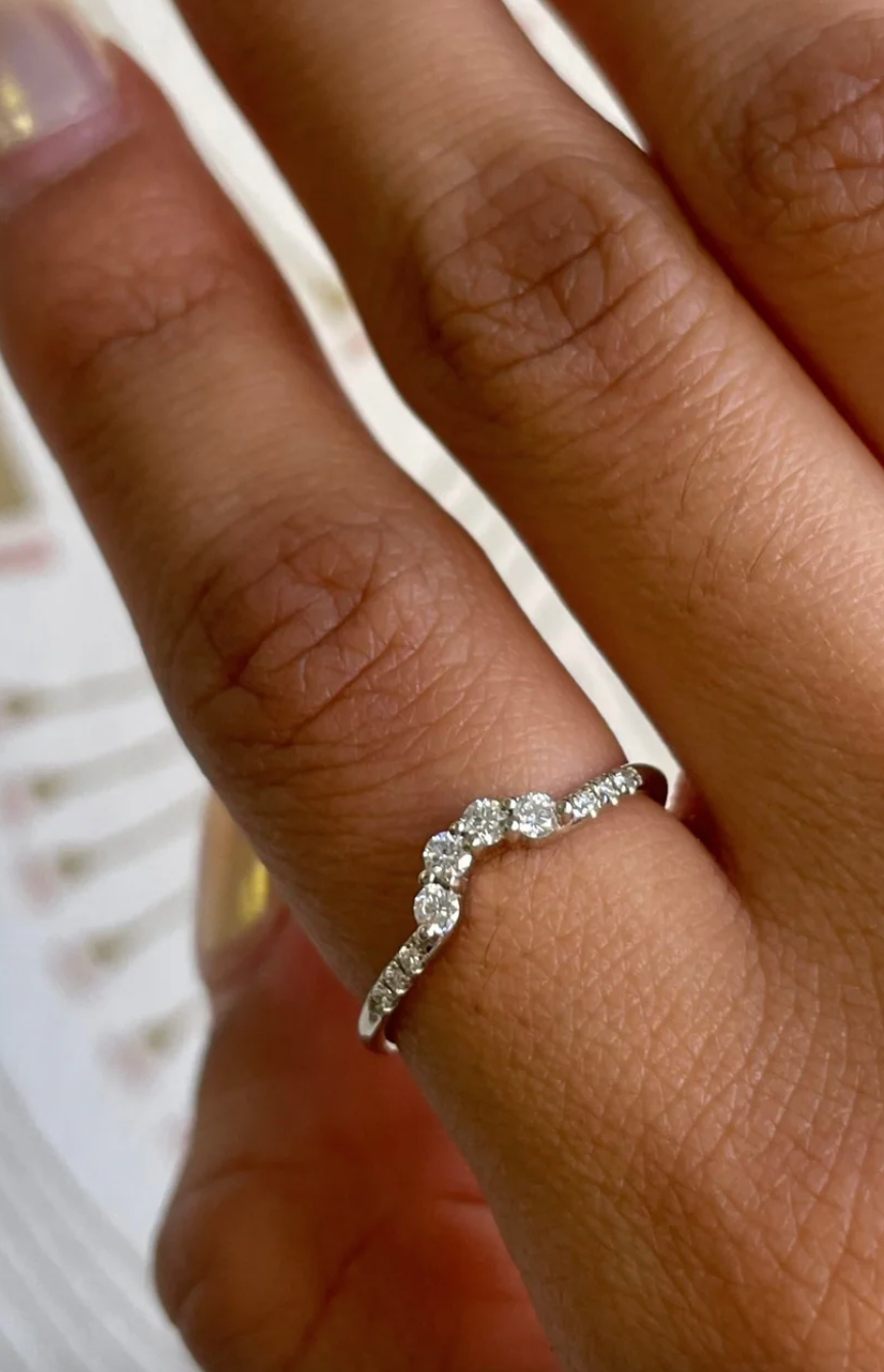 Diamond Arch Ring